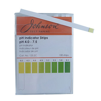 pH meetstrips urine en speeksel