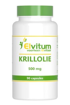 Krillolie Omega 3 Elvitaal, 500 mg