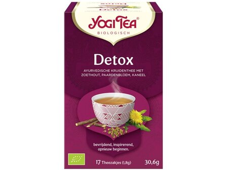 Yogi detox tea