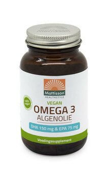 Vegan omega 3 algenolie DHA 150mg EPA 75mg