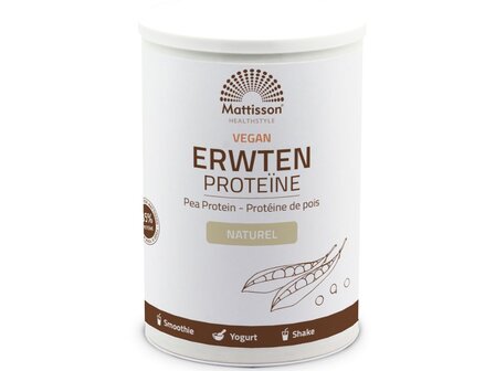 Absolute erwten proteine naturel vegan