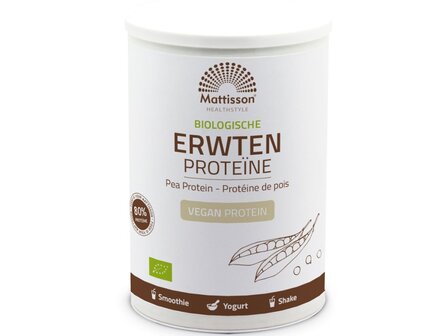 Biologisch Erwten prote&iuml;ne