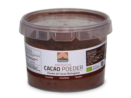 Cacaopoeder raw 100 gram Mattisson