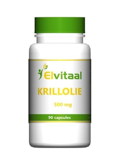 Krillolie Omega 3 Elvitaal, 500 mg