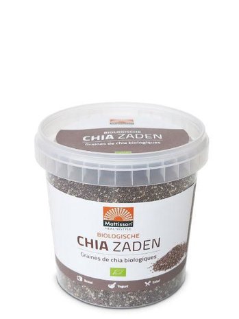 Chia zaden Mattisson 500 gram raw