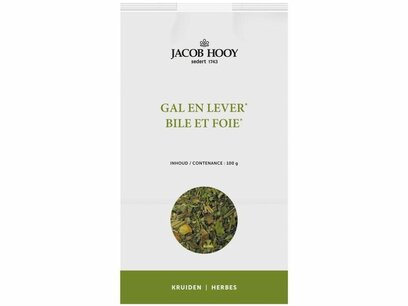 Gal en leverkruiden Jacob Hooy 100 gram Gal en leverkruiden Jacob Hooy 100 gram