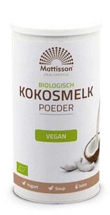 Mattisson Vegan kokosmelk poeder bio 200 gram Mattisson Vegan kokosmelk poeder bio 200 gram