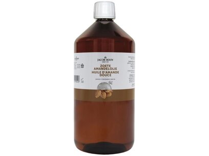Zoete amandelolie Jacob Hooy 1 liter Zoete amandelolie Jacob Hooy 1 liter